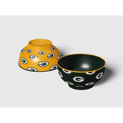 Pegasus - Green Bay Packers 6" Home & Away Two-Piece Serving Bowl Set - Multicolor Pegasus - Green Bay Packers 6" Home & Away Two-Piece Serving Bowl Set - Multicolor
