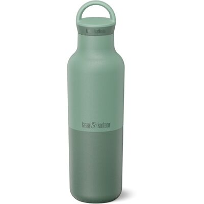 Klean Kanteen - Rise Classic Insulated Water Bottle - Cold 65 Hours - SS - Leakproof Cap - 20oz - Iceberg Klean Kanteen - Rise Classic Insulated Water Bottle - Cold 65 Hours - SS - Leakproof Cap - 20oz - Iceberg