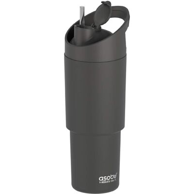 Asobu - 32-Oz. Cosmic Insulated Water Bottle - Black Asobu - 32-Oz. Cosmic Insulated Water Bottle - Black