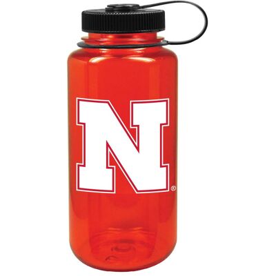 Nordic Company - Scarlet Nebraska Huskers 32oz. Nalgene Sustainable Wide Mouth Water Bottle - Red Nordic Company - Scarlet Nebraska Huskers 32oz. Nalgene Sustainable Wide Mouth Water Bottle - Red