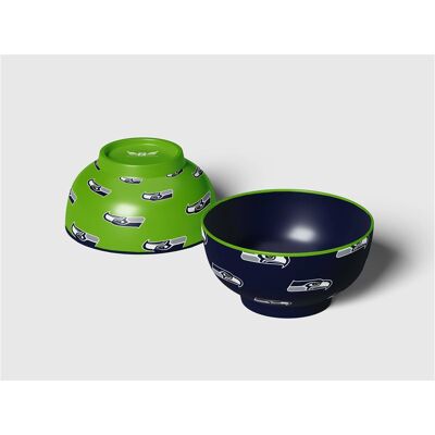 Pegasus - Seattle Seahawks 6" Home & Away Two-Piece Serving Bowl Set - Multicolor Pegasus - Seattle Seahawks 6" Home & Away Two-Piece Serving Bowl Set - Multicolor