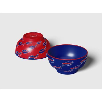 Pegasus - Buffalo Bills 6" Home & Away Two-Piece Serving Bowl Set - Multicolor Pegasus - Buffalo Bills 6" Home & Away Two-Piece Serving Bowl Set - Multicolor
