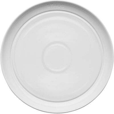Staub - Ceramic Dinnerware 4-pc 9-inch Salad Plate Set - White Staub - Ceramic Dinnerware 4-pc 9-inch Salad Plate Set - White