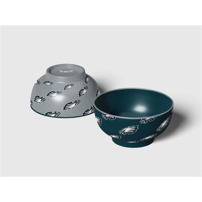 Pegasus - Philadelphia Eagles 6" Home & Away Two-Piece Serving Bowl Set - Multicolor Pegasus - Philadelphia Eagles 6" Home & Away Two-Piece Serving Bowl Set - Multicolor