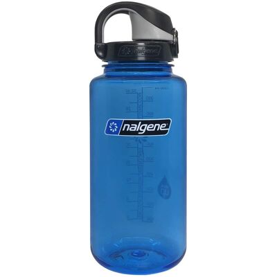 Nalgene - Sustain 32 oz. On The Fly Wide Mouth Water Bottle - Slate Nalgene - Sustain 32 oz. On The Fly Wide Mouth Water Bottle - Slate