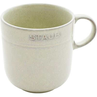 Staub - Ceramic Dinnerware 4-pc 16 oz. Mug Set - White Truffle Staub - Ceramic Dinnerware 4-pc 16 oz. Mug Set - White Truffle