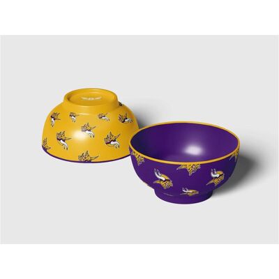 Pegasus - Minnesota Vikings 6" Home & Away Two-Piece Serving Bowl Set - Multicolor Pegasus - Minnesota Vikings 6" Home & Away Two-Piece Serving Bowl Set - Multicolor