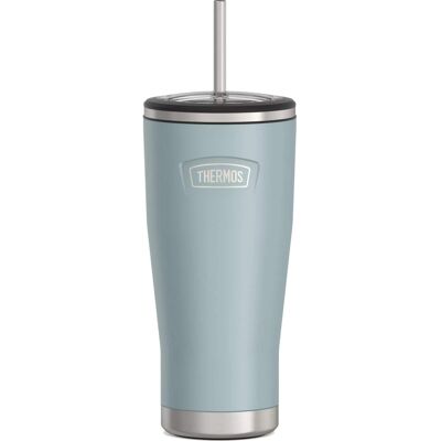 Thermos - 24 oz. Icon Cold Tumbler w/ Straw - Glacier Thermos - 24 oz. Icon Cold Tumbler w/ Straw - Glacier