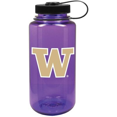 Nordic Company - Washington Huskies 32oz. Nalgene Sustainable Wide Mouth Water Bottle - Purple Nordic Company - Washington Huskies 32oz. Nalgene Sustainable Wide Mouth Water Bottle - Purple