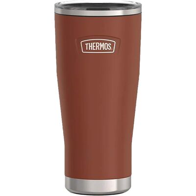 Thermos - 24. oz Icon Insulated Stainless Steel Tumbler - Saddle Thermos - 24. oz Icon Insulated Stainless Steel Tumbler - Saddle
