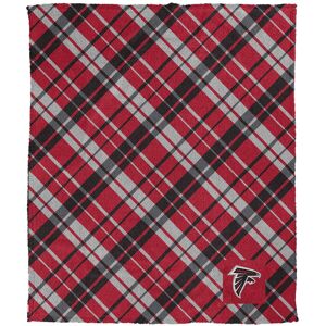 Pegasus - Atlanta Falcons 50" x 60" Dash Logo Patch Ultra Cozy Sherpa Blanket - Multicolor Pegasus - Atlanta Falcons 50" x 60" Dash Logo Patch Ultra Cozy Sherpa Blanket - Multicolor