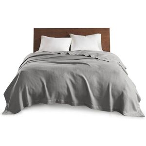 Gracie Mills - Caitlin Pure Comfort Egyptian Cotton Blanket - Gray Gracie Mills - Caitlin Pure Comfort Egyptian Cotton Blanket - Gray