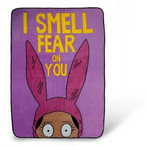 Surreal Entertainment - Bob's Burgers Louise Throw Blanket I Smell Fear On You 64 x 44 Inches - Purple Surreal Entertainment - Bob's Burgers Louise Throw Blanket I Smell Fear On You 64 x 44 Inches - Purple