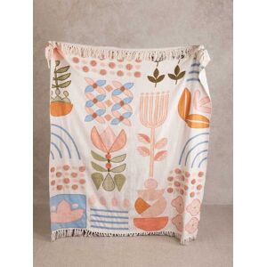 GAURI KOHLI - Joel Throw Blanket - Multicolored GAURI KOHLI - Joel Throw Blanket - Multicolored