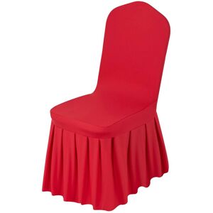 VEVOR - 30 Pcs Chair Covers, Polyester Spandex Chair Cover, Stretch Slipcovers for Wedding Party Dining Banquet - Red VEVOR - 30 Pcs Chair Covers, Polyester Spandex Chair Cover, Stretch Slipcovers for Wedding Party Dining Banquet - Red