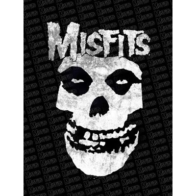 PopMarket - Misfits - Rocksax - Misfits - Fiend - Sherpa Fleece Throw (50 in x 60 in) - Multicolor PopMarket - Misfits - Rocksax - Misfits - Fiend - Sherpa Fleece Throw (50 in x 60 in) - Multicolor