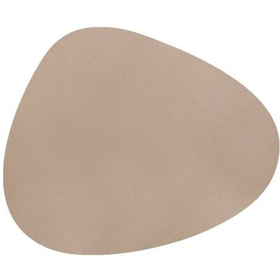 Frieling - Davanti by Mattola Placemats, Pine Green, Set of 6 - Taupe Frieling - Davanti by Mattola Placemats, Pine Green, Set of 6 - Taupe