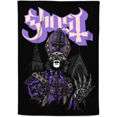 PopMarket - Ghost - Rocksax - Ghost - The Tall Man - Sherpa Fleece Throw (50 in x 60 in) - Multicolor PopMarket - Ghost - Rocksax - Ghost - The Tall Man - Sherpa Fleece Throw (50 in x 60 in) - Multicolor