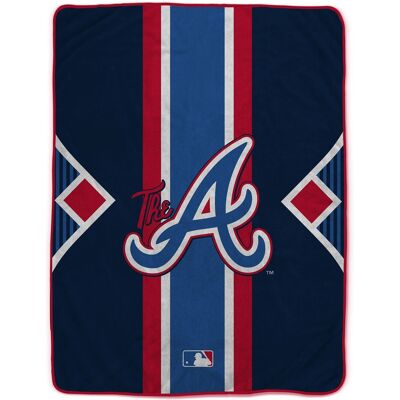 Pegasus - Atlanta Braves 66" x 95" Oversized City Connect Blanket - Multicolor Pegasus - Atlanta Braves 66" x 95" Oversized City Connect Blanket - Multicolor