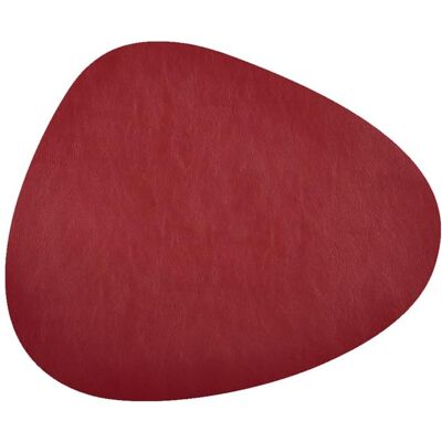 Frieling - Davanti by Mattola Placemats, Pine Green, Set of 6 - Earth Red Frieling - Davanti by Mattola Placemats, Pine Green, Set of 6 - Earth Red