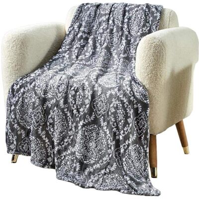 Noble House - Gracey Sloth Micro Plush Decorative All Season Throw 50" x 60" by Plazatex - Multicolor Noble House - Gracey Sloth Micro Plush Decorative All Season Throw 50" x 60" by Plazatex - Multicolor