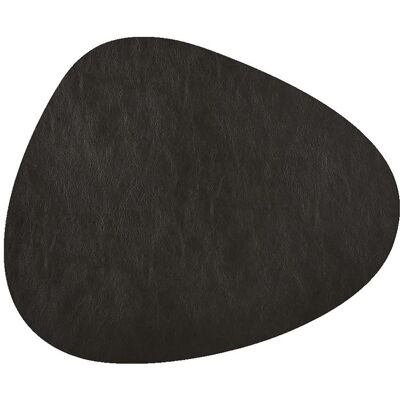 Frieling - Davanti by Mattola Placemats, Pine Green, Set of 6, Stone - Black Frieling - Davanti by Mattola Placemats, Pine Green, Set of 6, Stone - Black