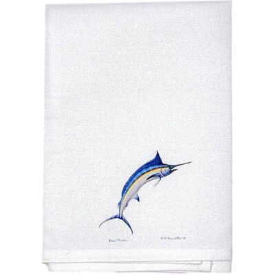 Betsy Drake - Blue Marlin Linen Napkin - Multicolored Betsy Drake - Blue Marlin Linen Napkin - Multicolored