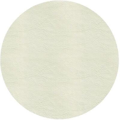 Frieling - Davanti by Mattola Placemats Set of 6, Round 15 Inch Indoor Outdoor Table Placemats - Ecru Frieling - Davanti by Mattola Placemats Set of 6, Round 15 Inch Indoor Outdoor Table Placemats - Ecru