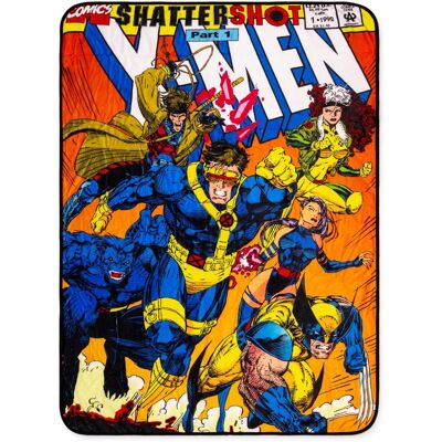 Surreal Entertainment - Marvel Comics X-Men Comic Book Cover Fleece Throw Blanket 45 x 60 Inches - Multi-Colored Surreal Entertainment - Marvel Comics X-Men Comic Book Cover Fleece Throw Blanket 45 x 60 Inches - Multi-Colored