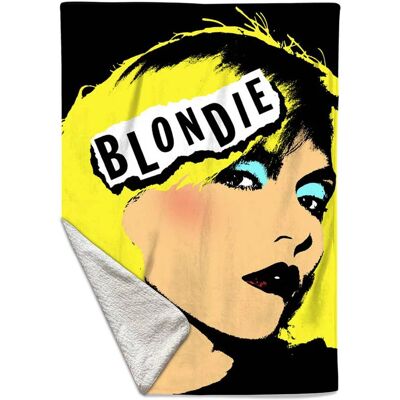 PopMarket - Blondie - Rocksax - Blondie - AKA - Sherpa Fleece Throw (50 in x 60 in) - Multicolor PopMarket - Blondie - Rocksax - Blondie - AKA - Sherpa Fleece Throw (50 in x 60 in) - Multicolor