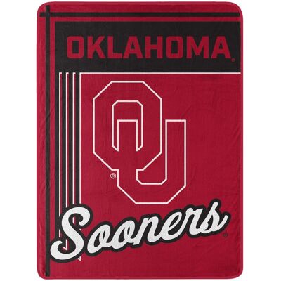 Sweet Home Collection - NCAA Oklahoma Sooners 46" x 60" Raschel Throw Blanket - Red Sweet Home Collection - NCAA Oklahoma Sooners 46" x 60" Raschel Throw Blanket - Red