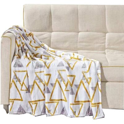 Noble House - Elon Sloth Micro Plush All Season Throw Blanket 50" x 60" Multicolor by Plazatex - White Noble House - Elon Sloth Micro Plush All Season Throw Blanket 50" x 60" Multicolor by Plazatex - White
