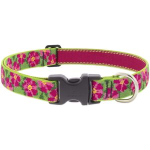 LupinePet - Original Petunias Nylon Dog Adjustable Collar - Multicolored LupinePet - Original Petunias Nylon Dog Adjustable Collar - Multicolored