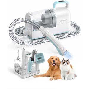 HICOZY - Dog Grooming Vacuum, quiet 12000Pa pet clippers with 2L dust cup and 6 grooming accessories HICOZY - Dog Grooming Vacuum, quiet 12000Pa pet clippers with 2L dust cup and 6 grooming accessories