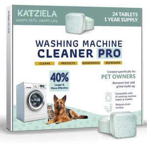 Katziela - Washing Machine Cleaner Tablets Formulated for Pet Owners Katziela - Washing Machine Cleaner Tablets Formulated for Pet Owners