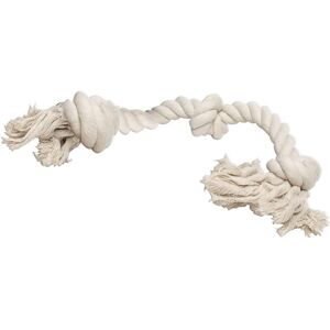 Boss PET - Digger's White Cotton Rope Bone Rope Dog Tug Toy Extra Large 1 pk - Multicolored Boss PET - Digger's White Cotton Rope Bone Rope Dog Tug Toy Extra Large 1 pk - Multicolored