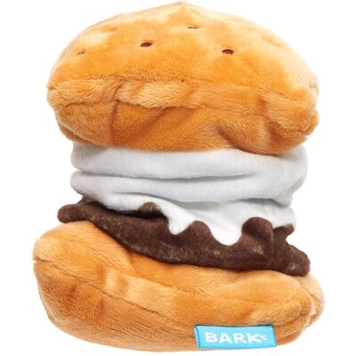BARK - Plush More S'mores Dog Toy 1 pk (Case of 3) - Multicolored BARK - Plush More S'mores Dog Toy 1 pk (Case of 3) - Multicolored