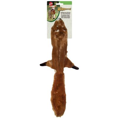 Spot - Skinneeez Plush Squirrel Dog Toy Medium - Brown Spot - Skinneeez Plush Squirrel Dog Toy Medium - Brown