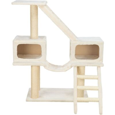 TRIXIE - Malaga Sisal 3-Level Cat Tree with Scratching Posts, Condos & Ladders - Beige TRIXIE - Malaga Sisal 3-Level Cat Tree with Scratching Posts, Condos & Ladders - Beige