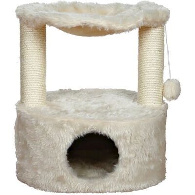TRIXIE - Baza Grande Plush & Sisal Cat Tree, Cat Condo and Hammock, Cat Toy - Cream TRIXIE - Baza Grande Plush & Sisal Cat Tree, Cat Condo and Hammock, Cat Toy - Cream