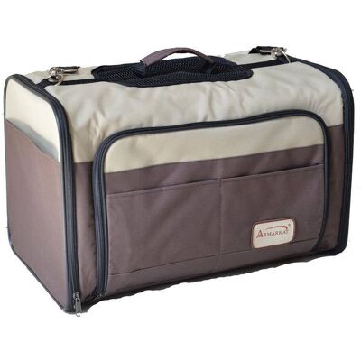 Armarkat - Pet Carrier and Chocolate - Beige Armarkat - Pet Carrier and Chocolate - Beige
