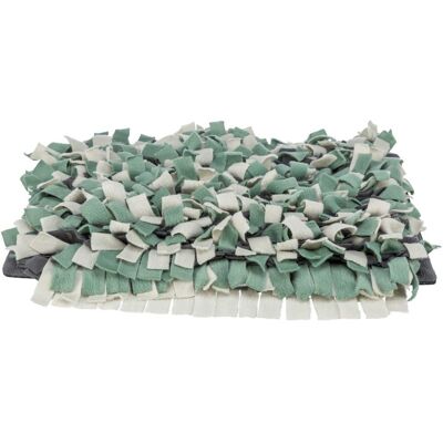 TRIXIE - Snuffle Mat for Dogs Level 1 Enrichment Puzzle for Dogs Slow Feeder - Green/Gray TRIXIE - Snuffle Mat for Dogs Level 1 Enrichment Puzzle for Dogs Slow Feeder - Green/Gray