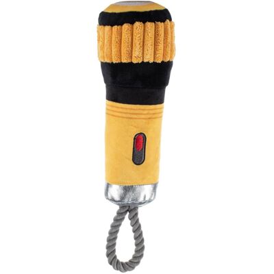 Pet Shop by Fringe Studio Wagsdale Black/Yellow I Need Some Light Dog Toy 1 pk - Black Yellow Pet Shop by Fringe Studio Wagsdale Black/Yellow I Need Some Light Dog Toy 1 pk - Black Yellow