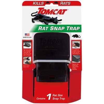 Tomcat Small Snap Trap For Rats 1 pk Tomcat Small Snap Trap For Rats 1 pk