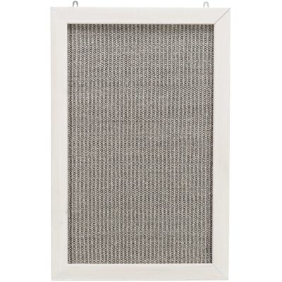 TRIXIE - Wall Mount Scratching Board, Vertical Scratching Mat, Sisal Cat Scratcher - Gray/White TRIXIE - Wall Mount Scratching Board, Vertical Scratching Mat, Sisal Cat Scratcher - Gray/White