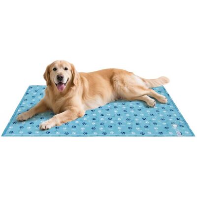 Ownpets - Green Paw Pet Cooling Mat Dog Ice Pad Size XXL - Green Paws Ownpets - Green Paw Pet Cooling Mat Dog Ice Pad Size XXL - Green Paws