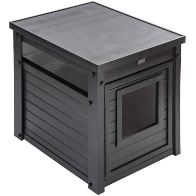 New Age Pet - ECOFLEX Litter Box Cover End Table - Espresso New Age Pet - ECOFLEX Litter Box Cover End Table - Espresso