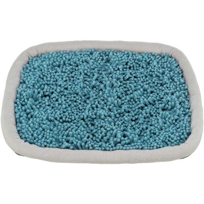 TRIXIE - Snuffle & Seek Plate, Sniff Mat, Slow Feeder, Level 1 Enrichment Puzzle - Blue TRIXIE - Snuffle & Seek Plate, Sniff Mat, Slow Feeder, Level 1 Enrichment Puzzle - Blue