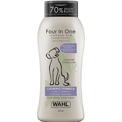 Wahl - Pet Four in One Calming Dog Shampoo - 820000A Wahl - Pet Four in One Calming Dog Shampoo - 820000A