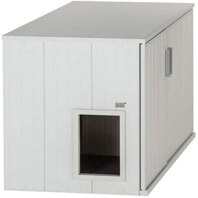 New Age Pet - ECOFLEX Promax LitterLoo Litter Box Cover Table - Antique White New Age Pet - ECOFLEX Promax LitterLoo Litter Box Cover Table - Antique White